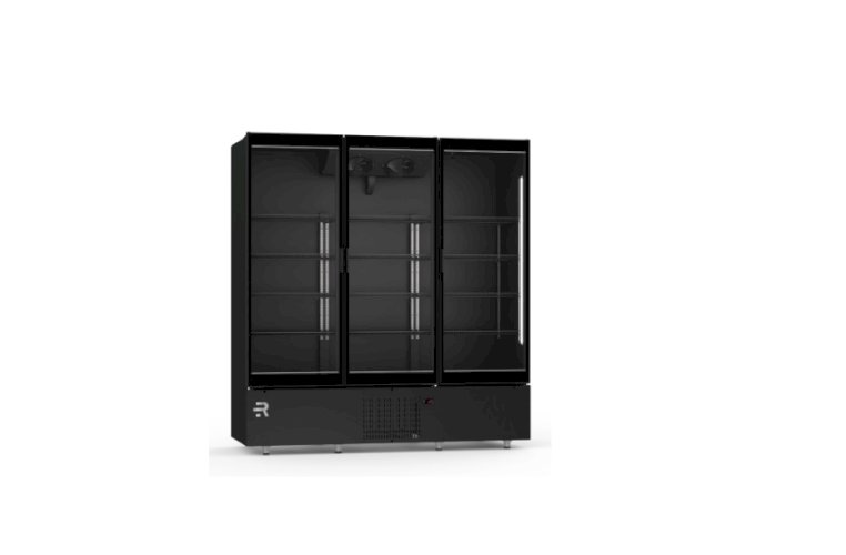 Cervejeira Premium Visa Cooler Extra Frio Inverter 1,96m All Black 1687L 3 Portas -5°C VCEFPR3P Refrimate